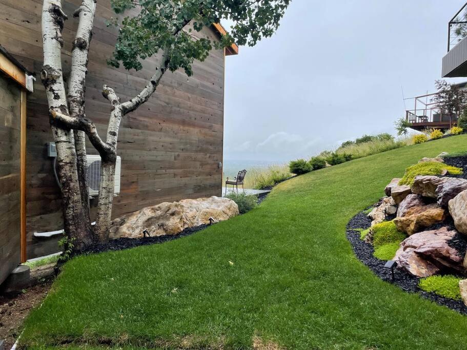 Вілла Luxury Alpine Treehouse Holladay Екстер'єр фото