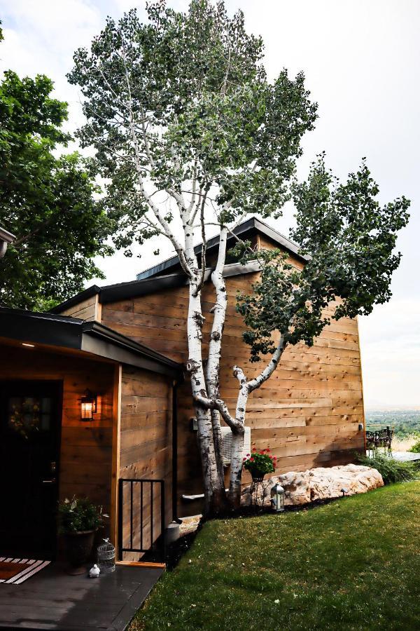 Вілла Luxury Alpine Treehouse Holladay Екстер'єр фото